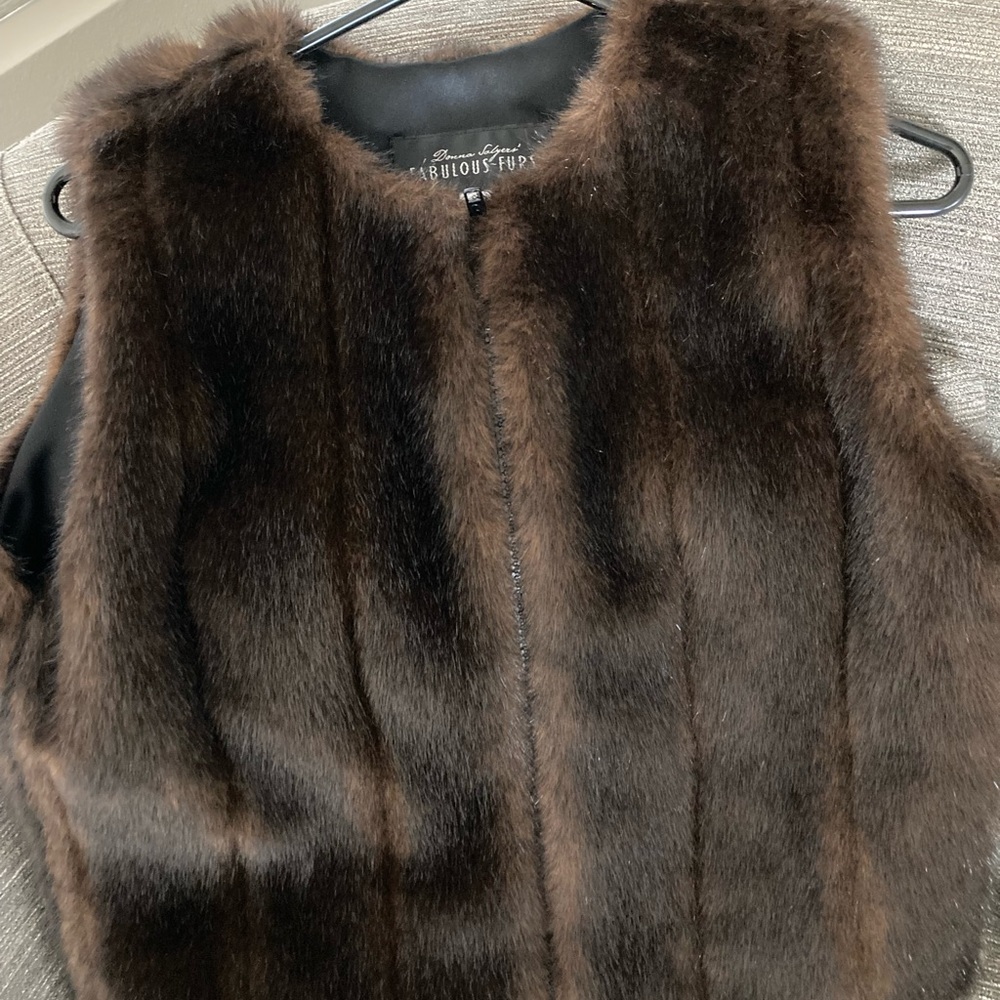 Donna Salyers Fabulous Fur Mink vest - Picture 2 of 2